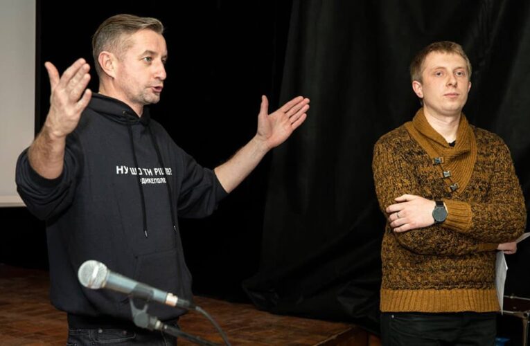 Ну что ты решил: как Сергей Жадан представлял фильм «Дикое поле» на «Киновечере им. Довженко» в Харькове (фотоотчет)