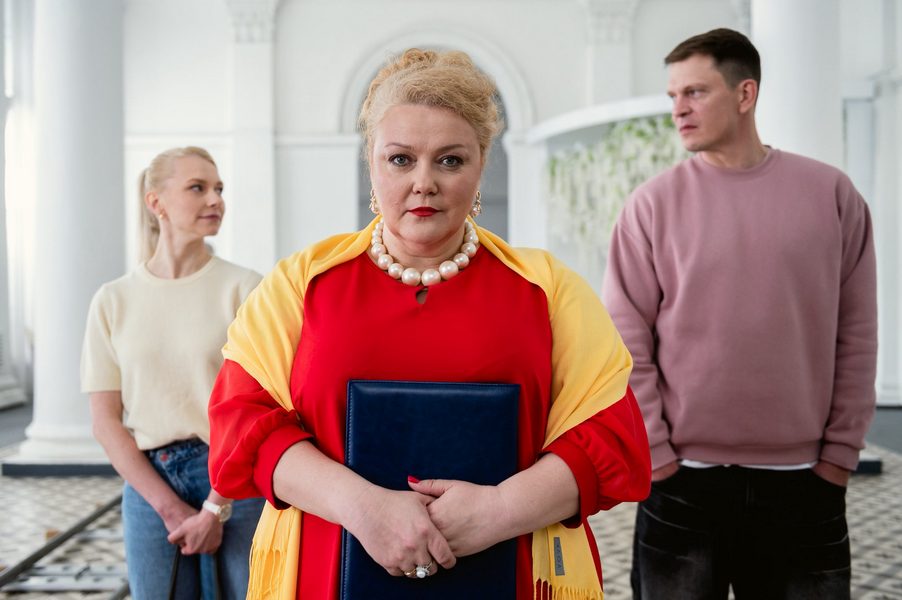 Андрей Исаенко, Екатерина Варченко и Леся Самаева — съемки украинской романтической комедии «Эмили в Emily»