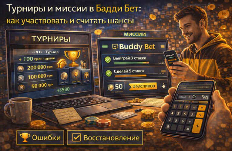 Турниры и миссии в Бадди Бет: как участвовать и считать шансы